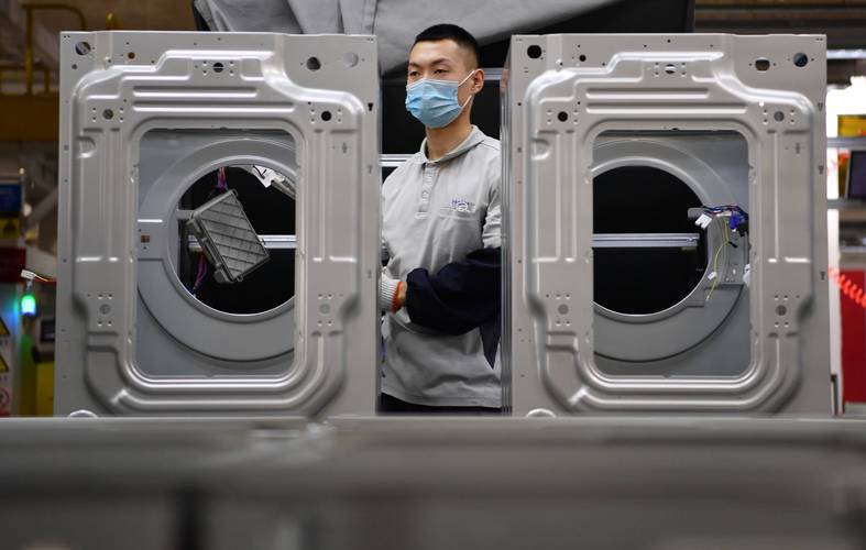 探访天津海尔洗衣机互联工厂